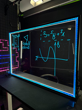 Прозрачная видеодоска 80*120 см (улучшенная) с подсветкой спикера – портал поставщиков НСППО - 2